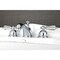 Kingston Brass KS3961WLL Wilshire Widespread Bathroom Faucet W/ Brass Pop-Up, Chrome KS3961WLL - alternate 5